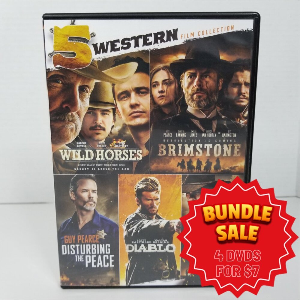 5 Western Movies DVD Collection